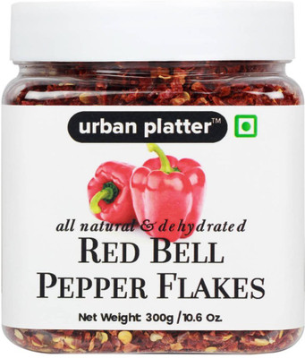 

Urban Platter Red Bell Pepper Flakes [All Natural & Dehydrated](300 g)