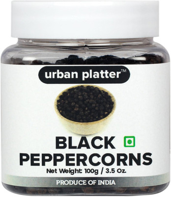 

Urban Platter Whole Black Pepper Corns (Kali Mirch)(100 g)