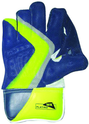 

SS Platino Wicket Keeping Gloves (Men, Green), Green;white