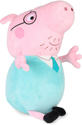 My Baby Excels Daddy Pig Plush 46 cm - 46 cm(Multicolor)