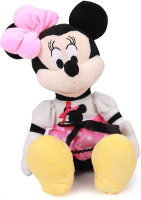 

Disney Minnie in White Tee & Pink Skirt Plush 35 cm - 35 cm(Multicolor)