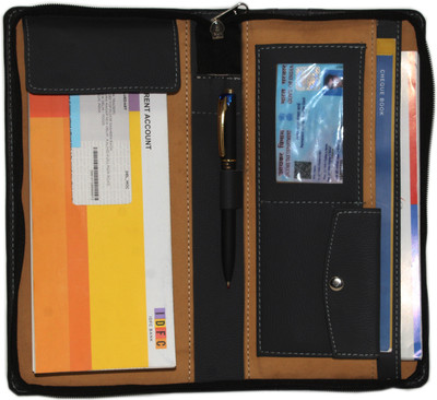 

Wildland Cheque Book And Document Holder(Black)