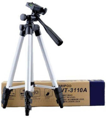 Zeom ™TF-330 Tripod With Bag For Digital SLR & Video Cameras (Load Capacity 1500 Grams) Tripod (Silver, Supports Up to 1500 g) Tripod(Silver, Black, Supports Up to 1500 g)
