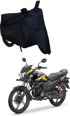 AFFINITY Two Wheeler Cover for Honda(CB Shine, Black)