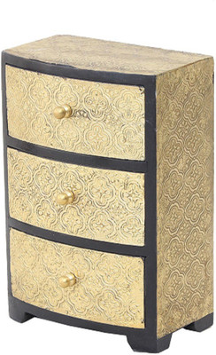 

Apkamart andicraft Wooden Accessory Box - 9 ulti Utility Box for Table Decoration and Gifts Jewellery, Makeup Vanity Box(Multicolor)