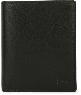 

Pacific Gold Men Black Genuine Leather Wallet(11 Card Slots)