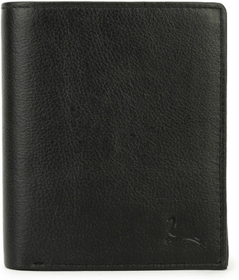 

Pacific Gold Men Black Genuine Leather Wallet(4 Card Slots)