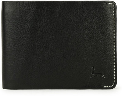 

Pacific Gold Men Black Genuine Leather Wallet(9 Card Slots)