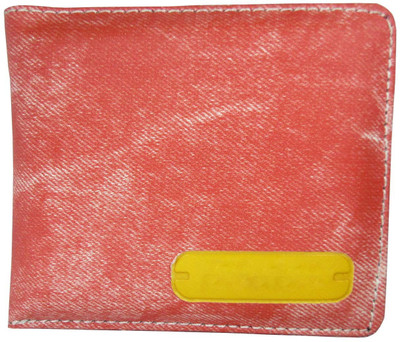

Apki Needs Boys Orange Artificial Leather, Canvas, Denim Wallet(3 Card Slots)