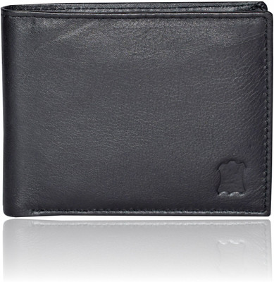 

Death By Color Men Black Genuine Leather Wallet(6 Card Slots)