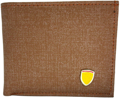 

Apki Needs Boys Tan Artificial Leather, Canvas, Denim Wallet(3 Card Slots)