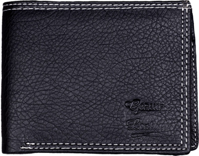 

VIVAAN Men Black Artificial Leather Wallet(4 Card Slots)