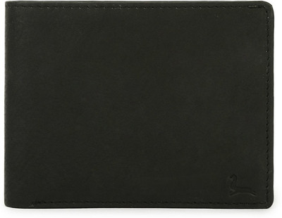 

Pacific Gold Men Black Genuine Leather Wallet(4 Card Slots)