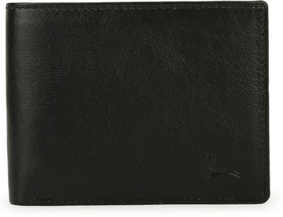 

Pacific Gold Men Black Genuine Leather Wallet(9 Card Slots)