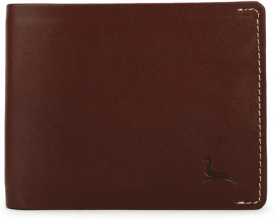 

Pacific Gold Men Brown Genuine Leather Wallet(9 Card Slots)