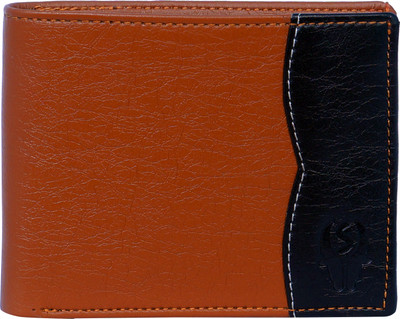 

SAMTROH Men Multicolor Artificial Leather Wallet(3 Card Slots), Tan
