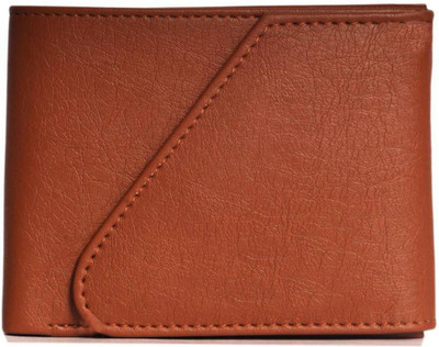 

Wildland Men Tan Artificial Leather Wallet(5 Card Slots)
