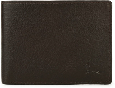 

Pacific Gold Men Brown Genuine Leather Wallet(8 Card Slots)