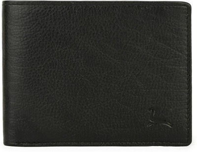 

Pacific Gold Men Black Genuine Leather Wallet(8 Card Slots)