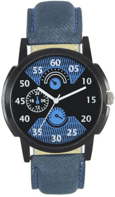

Newman AJ Stylish Denim look Analog leather Belt Hybrid Watch - For Men