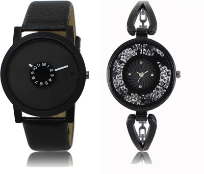 

FERRIZZO Couple Watch With New Look Designer Printed Dial LR 025 _ 211 Watch - For Men & Women