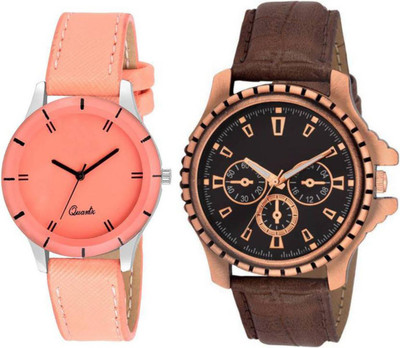 

PMAX ORANGE ANALOG AND COPPER BROWN NEW STYLISH FOR Watch - For Men & Women