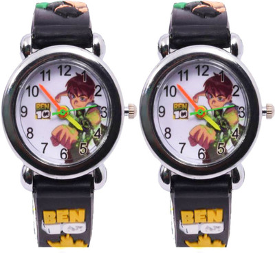 

Fashion Gateway Ben 10 character kids watch (Black) (Also best for gifting) Watch - For Boys & Girls
