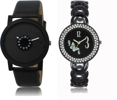 

FERRIZZO Couple Watch With New Look Designer Printed Dial LR 025 _ 201 Watch - For Men & Women