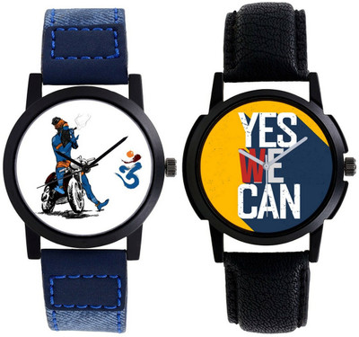 AR Sales Combo Of 2 Stylish Analog Watch For Mens And Boys-102-104 Watch - For Men