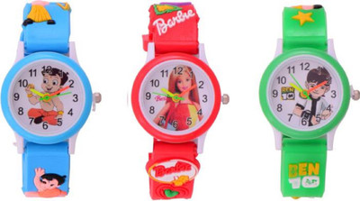 

bright arts Round Dial Cute Multip coloured - Children Favourite - Good Return Gift -1234894 Watch - For Boys & Girls new generation Watch - For Boys & Girls