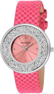 

Laurels Lww-Scrt-121207 Scarlet Stone Studded Watch - For Women