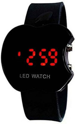 

SRK ENTERPRISE Kids Digital Watch With Apple Shape Black Color Watch - For Boys