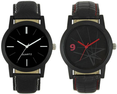 

Newman AJ Stylish Plain Red & Roman white Analog leather Belt Watch - For Men