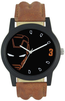 

Newman AJ Stylish Iron Man look Analog leather Belt Watch - For Men