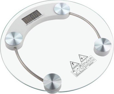 

WDS ®Transparent Round Weighing Scale (White) Weighing Scale(Transparent)