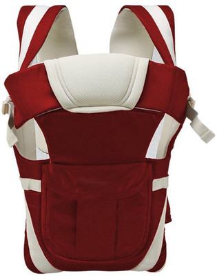 

FOBHIYA kids Adjustable Hands-Free 4-in-1 Baby Carrier Bag with Comfortable Head Support & Buckle Straps (Dark Blue) Baby Carrier(Red //Wheat, Front Carry facing in)