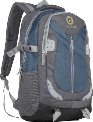 

POLLSTAR BP2500NBL 29 L Laptop Backpack(Blue, Grey), Navy blue
