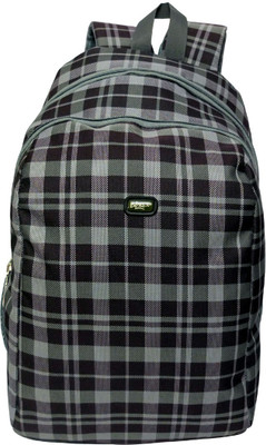 

Donex 273 14 L Backpack(Black), Black & grey