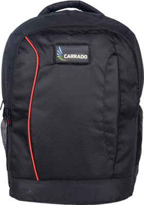 

CARRADO HiQUALITY 30 L Backpack(Black), Red
