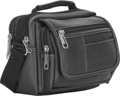 

Good Friends Stitchwell Cross Body Sling Bag Multipurpose - 10 Inch Tablet / Ipad Sling Bag (Waterproof) Waterproof Messenger Bag(Black, 10 inch)