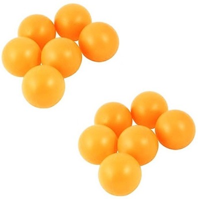 TIMA Three Star Plastic Table Ping Pong Ball - Size: Standard  (Pack of 12) Table Tennis Ball - Size: 1(Pack of 12, Orange)