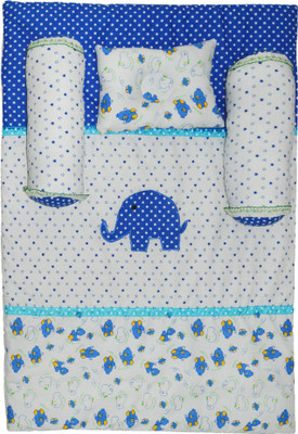 

Creative Textiles Cotton Bedding Set(Blue:White)