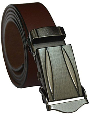 Cyclone Men Casual Brown Genuine Leather Belt