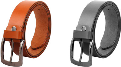 

LAER Men & Women Casual Multicolor Genuine Leather Belt, Multicolour