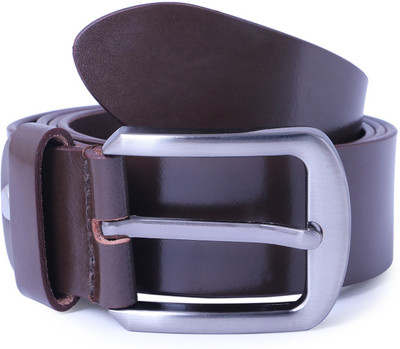 

Debonair International Men Brown Genuine Leather Belt