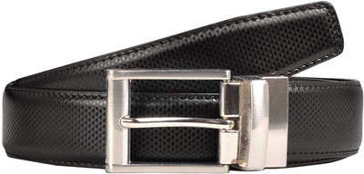 

Cyclone Men Casual Black Genuine Leather Belt