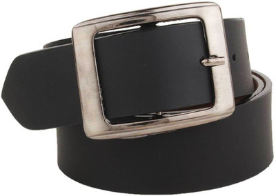 

FUN STOP Men Casual Black Artificial Leather Belt