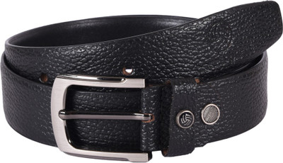 

Bacca Bucci Men Black Genuine Leather Belt