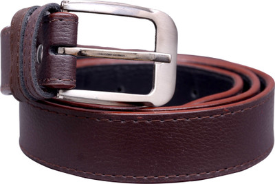 

Vivaan Men Formal Brown Artificial Leather Belt, Broun