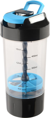 

HAANS Cyclone Shaker 500 ml Shaker(Pack of 1, Blue)